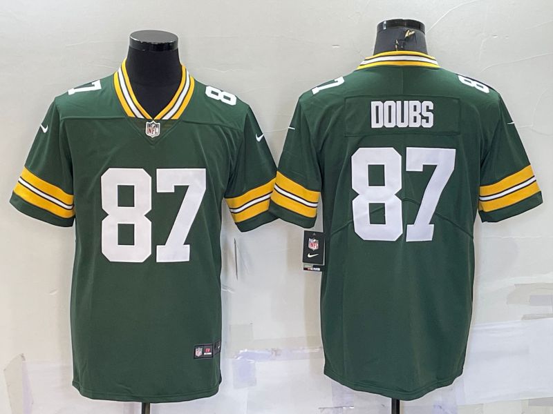 Men Green Bay Packers #87 Doubs Green 2022 Nike Limited Vapor Untouchable NFL Jersey